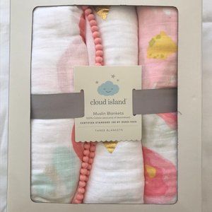 Muslin Blankets Set of 3